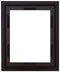 School Specialty 1389674 Canvas Float Frame, Gesso Black, 8" x 10" x 3/4" Size