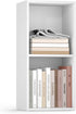 VASAGLE Custos Collection - Bookshelf, 2-Tier Bookcase, Book Shelf, Open Storage Shelf,