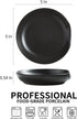 Gomakren Spoon Rest Spoon Holder For Stove Top Ceramic Stove Spoon Holder For Kitchen Counter Spatula Holder Utensil Rest, Dark Black