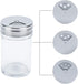Segarty Spice Jars, 6 Pack 3 oz Glass Bottles with Shaker Lids for Spices