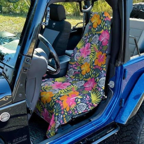 30 60 Gone For a Run Car Seat Towel Cover Microfiber Hooded Seat Cover x Moisture-Wicking Running Seat Protector
