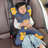 SIQITECHNO X-Shaped Car Travel Pillow for Cars Seat Kids Adults Head and Body