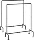 OROPY Set of 2 Industrial Pipe Clothing Rack, Free Standing Heavy Duty Detachable Clothes Rack, Black