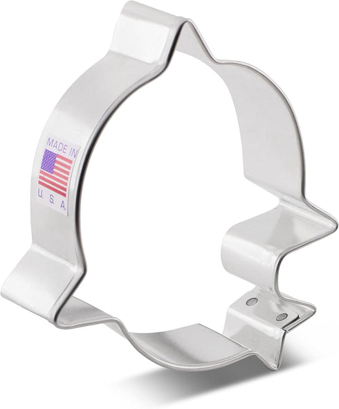 Ann Clark Cookie Cutters Little Shark Cookie Cutter, 3.75" Made in the USA