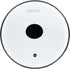 TECHEF 8 Inch Tempered Glass Lid for Frying Pans and Pots, Stainless Steel Rim, Oven & Dishwasher Safe