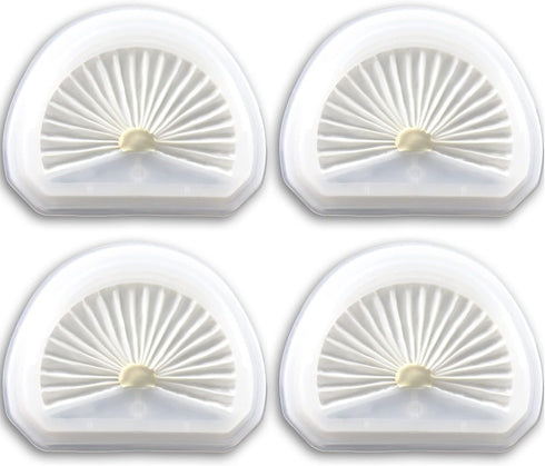 Improvedhand VLPF10 Filter Replacement, 4 Pack Compatible with Black and Decker Dustbuster Hand Vacuum Model # HLVA315J