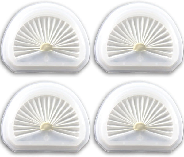 Improvedhand VLPF10 Filter Replacement, 4 Pack Compatible with Black and Decker Dustbuster Hand Vacuum Model # HLVA315J