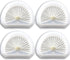 Improvedhand VLPF10 Filter Replacement, 4 Pack Compatible with Black and Decker Dustbuster Hand Vacuum Model # HLVA315J