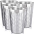 Beasea 15oz Stainless Steel Cups, 4 Pack Double Wall Insulated Tumblers, Unbreakable for Home and Travel