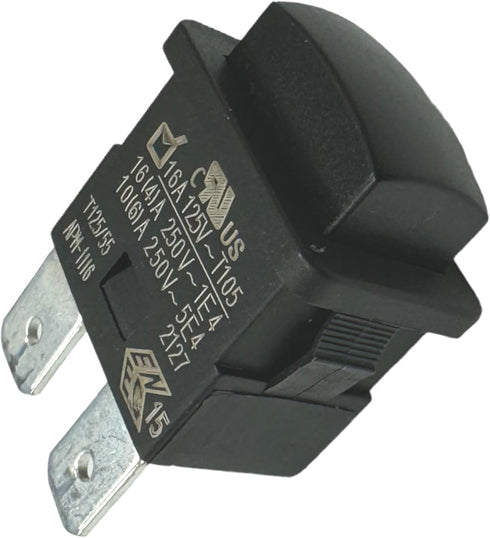Main Power Switch 760732001 for Hoover PowerScrub, Max Extract, SpinScrub, Steam Vac Carpet Cleaners