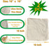 2 Pack 16"x16" XXL Nut Milk Bag - Unbleached Natural Cotton Cheese Cloths | Reusable Cheesecloth Strainer