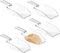 iDesign BPA-Free Plastic Multi-Purpose Measuring Scoops, 2 Tablespoon, Clear (Set of 5)