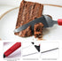 Professional Stainless Steel Pie Spatula Server, 2-Pack Red Cake Cutter & Pizza Dessert Serving Knife Set
