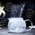 Lead-Free Thicken Glass Teapot Kettle with Removable Stainless Steel Infuser – 33oz / 950mm for Blooming and Loose Leaf