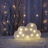 ZUOKEMY 3Pcs Decorative LED Crescent Moon Star Cloud Night Light Can Be Hung On The Wall ChildrenS Room Room Light