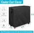 65-80 Black-32''L x18''W x32''H Kingling Cooler Cart Cover Fits Quqrt Patio Cooler Cart, Waterproof Outdoor Cooler Cart
