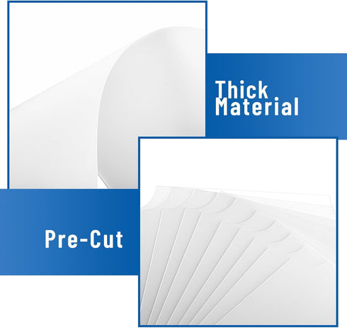 Packed Rack(21.26 11.41 Inch,Clear) Frienda Wire Shelf Liner Heavy Duty Shelf Liners Flat for Wire Shelving, Waterproof