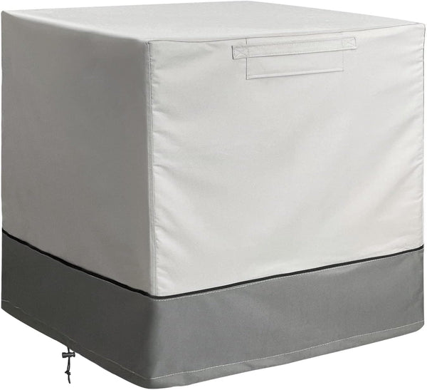 Waterproof and Durable Air Conditioner Cover for Outside Units, Square Fits 26 x 26 x 32 Inches