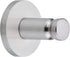 tesa Moon Bathroom Hook, No Drill Chromed Metal Self-Adhesive Hook, Waterproof, Round Design