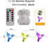 Hummingbird 13.85 40 8 WSgift Decorative String Lights, Ft Cool White LED Weatherproof Battery Operated Modes Spring
