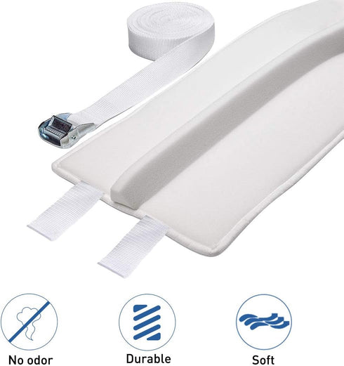HITOMEN Bed Bridge, Twin to King Bed Converter Kit, Bed Gap Filler with Strap, Mattress Connector