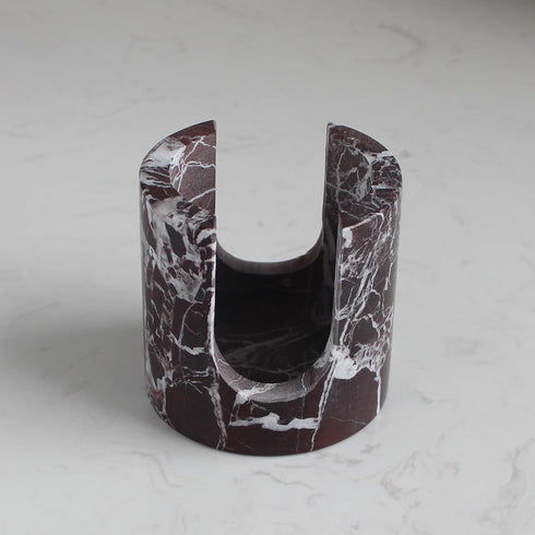 Nawgnail Counter, Natural Marble Travertine Sponge Holder for Kitchen Drying Rack, Sponge Caddy for Sink Organizer
