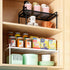 Cabinet Shelf, 13" Kitchen Counter Shelf, Metal Wire Stackable Spice Rack for Kitchen Pantry Bathroom Storage