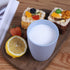 NeschToy 12oz Small Drinking Tumblers, Set of 5 Unbreakable Wheat Straw Cups for Camping Party, Reusable Water Glasses