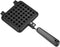 Non Stick Double Side Waffle Baking Pan, Household Gas Aluminum Alloy Waffle Cone Maker Cooking Tool
