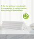 10 Pieces Humidifier Cotton Sticks Filter Replacement, Refill Wicks for Portable Personal Humidifier