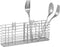 SANNO Utensil Silverware Holder Organizer, 4 Divided Compartments Stainless Steel Cutlery Organizer