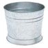 TableCraft BDGTUB Galvanized Beverage Tub/Base - 1.75 Gal Capacity, Multi-Functional Riser for Dispensers and Platters