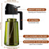 XBllcyiv 16oz/470ml 2 1 Glass Olive Oil Sprayer for Cooking - in Olive Oil Dispenser for Kitchen Gadgets, Air Fryer
