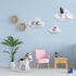 3 Tatuo Pcs Floating Cloud Shelves for Wall White Wavy Small Floating Shelves for Bathroom Living Room Bedroom Corner