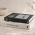 innoicco Aesthetic Decorative Books for Home Coffee Table Decor - Fake Books for