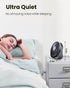Gaiatop USB Desk Fan, 3 Speeds with Strong Airflow, 5.5 Inch Quiet Portable Table Fan for Home Office Travel