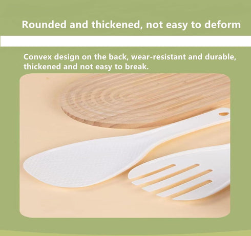 Extra Large Non Stick Plastic Rice Paddle Spatula, 11-3/4" Long, 1 pcs per case
