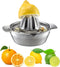 Pebipoo Lemon Orange Squeezer, Manual Juicer Stainless Steel Citrus Juicer Hand Press Lemon