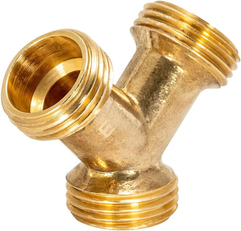 Eastman 41003 Steam Dryer Y Connector, 3/4 inch MHT, Brass