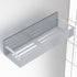 HuggieGems Set 4 Pack Magnetic Spice Rack Organizer - Gray Storage Solution for Kitchen & Refrigerator