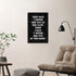 Inspirational Positive Entrepreneur Quotes HD Print, THEY SAID I NEVER SEE YOU AT CLUB, Modern Home Office Decor