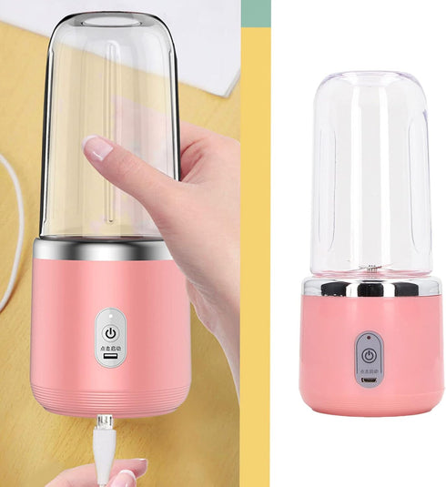 FLEXMAN 300ml Cordless Portable Blender - 6 Blades 22000Rpm USB Rechargeable Personal Blender for Juices and Smoothies