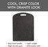 Dexas Decorator House SuperBoard Cutting Board, 12 by 16 inches, Heavy Granite