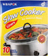 Slow Cooker Liners, Disposable Cooking Bags, BPA Free, Large Size 13 x 21 Inch, Fits 3 to 8.5 Quarts - 1 Pack (10 Bags)