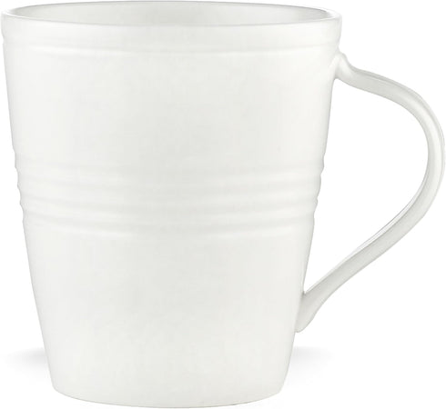 Lenox Tin Can Alley Seven Mug, 0.60 LB, White