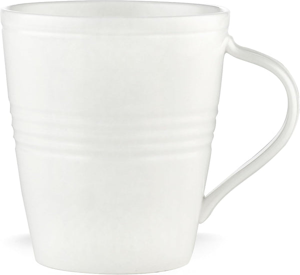 Lenox Tin Can Alley Seven Mug, 0.60 LB, White