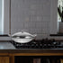 Stainless Steel Seafood Pot with Handle, Cooking Pot, Steel Frying Pan for Noodle and Ramen