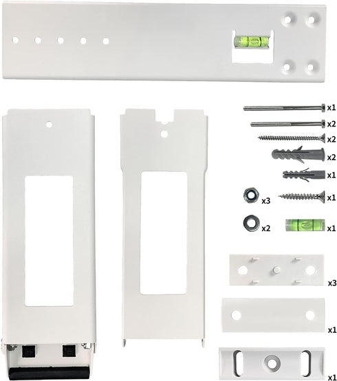 JEACENT AC Window Air Conditioner Support Bracket, Light Duty, Up to 85 lbs
