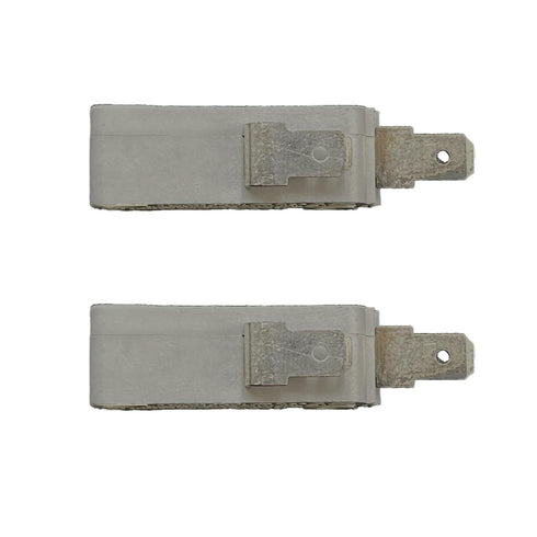 KW3A Microwave Oven Door Switch, 16A 125/250V Replacement Part (2 Pack Normally Open)