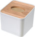 VEAREAR Sturdy Tissue Box Cover for Disposable Paper Facial Tissues, Mini Square Tissue
